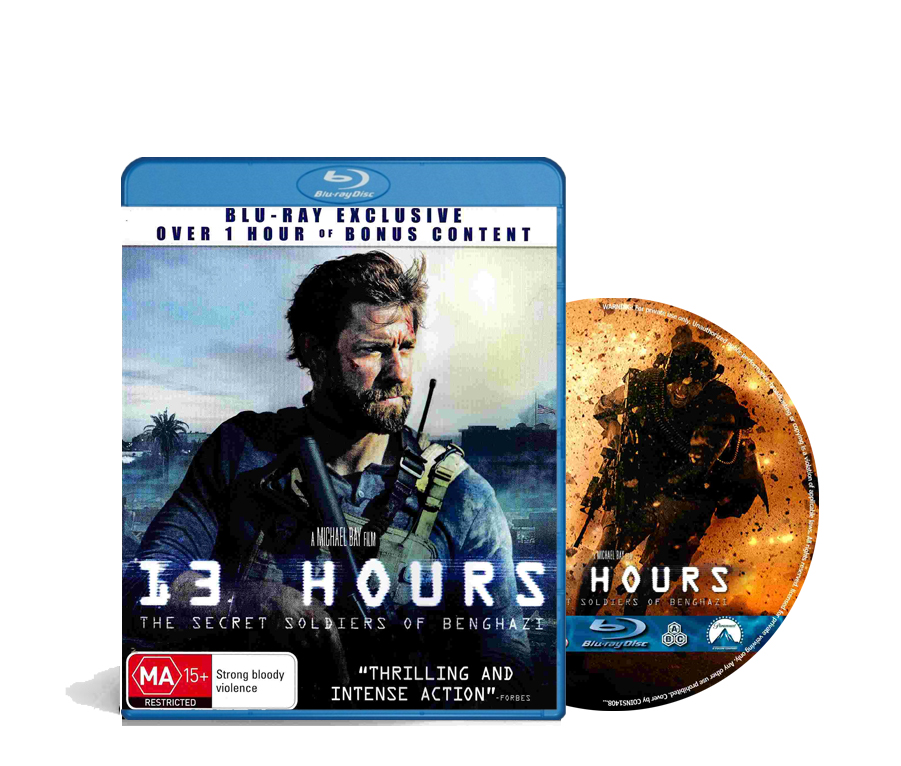 13 Horas: Os Soldados Secretos de Benghazi - Blu-ray - Dublado