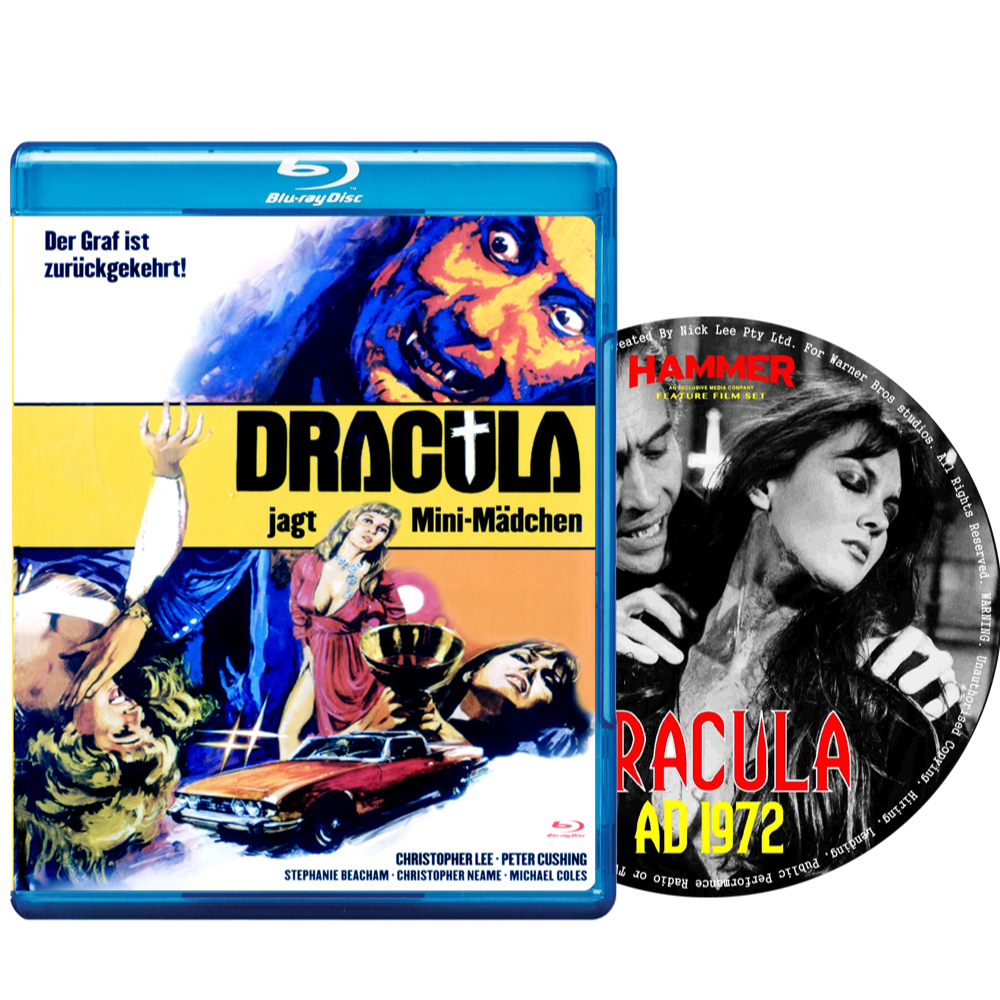 Drácula no Mundo da Minissaia / O Discípulo de Drácula – Blu-ray - Christopher Lee