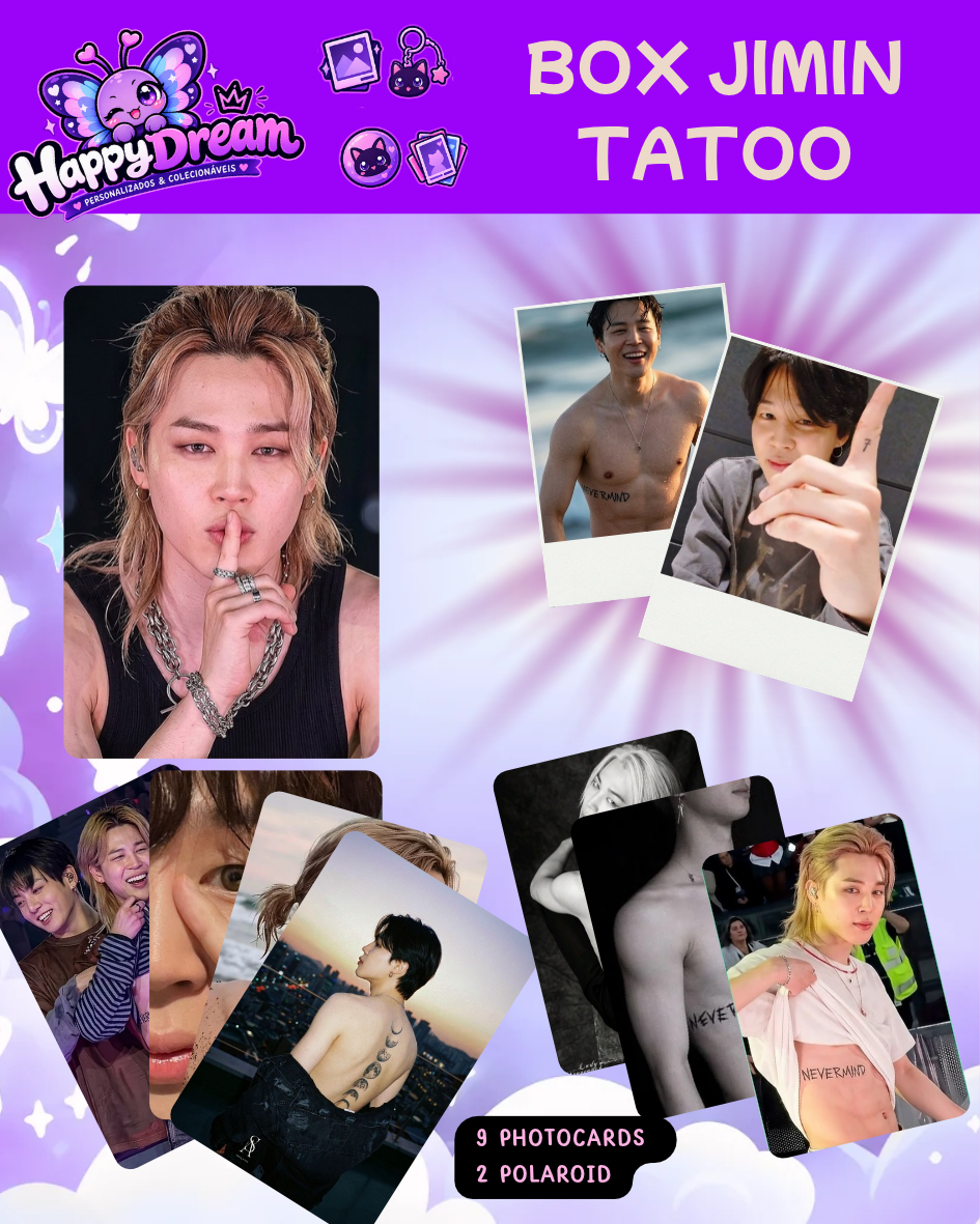 JIMIN - Photocard de tattoos - as melhores